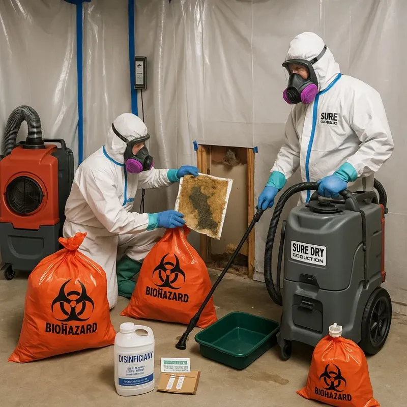 Contaminated Water Handling Protocols process in Little Silver, NJ