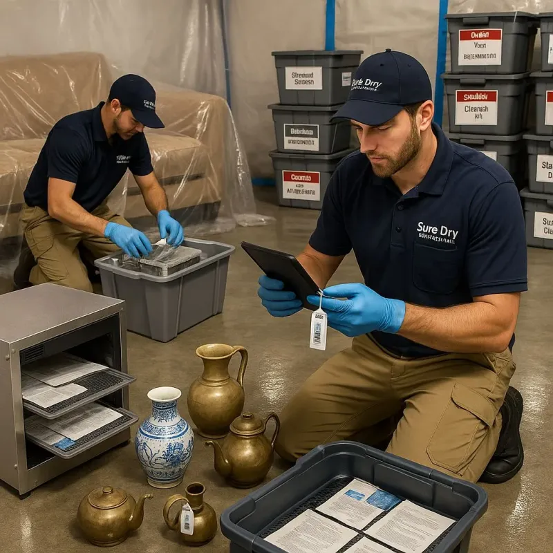 Content Protection and Restoration process in Little Silver, NJ