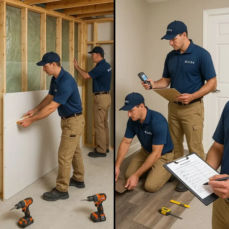 Repairs and Reconstruction process in Little Silver, NJ