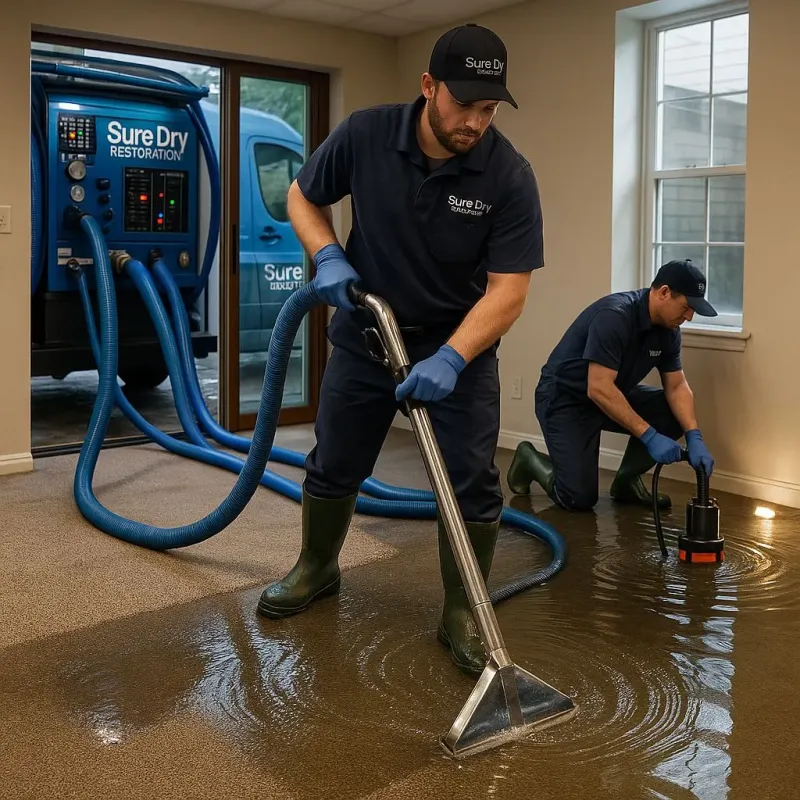 Water Extraction and Removal process in Little Silver, NJ
